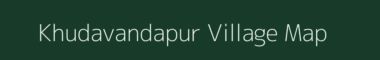 Khudavandapur village map in Andhra Pradesh