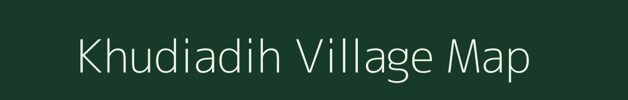 Khudiadih village map in Chhattisgarh