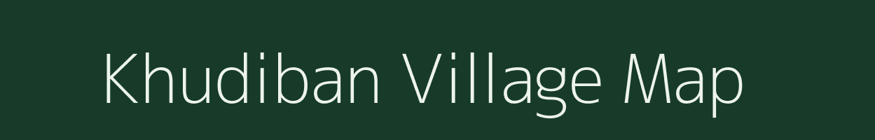 Khudiban village map in Bihar