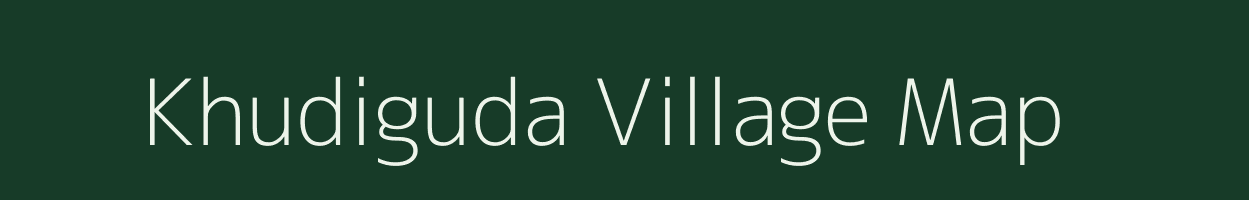 Khudiguda village map in Odisha