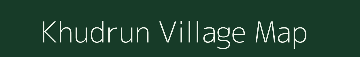 Khudrun village map in West Bengal