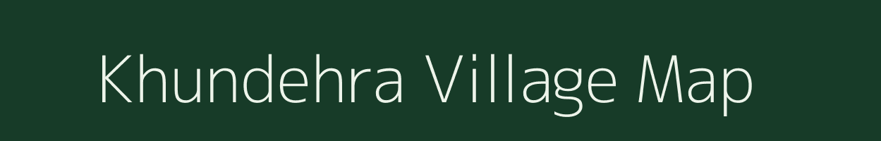 Khundehra village map in Uttar Pradesh