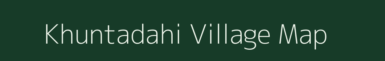 Khuntadahi village map in Odisha