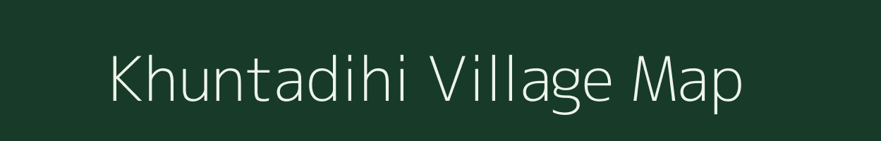 Khuntadihi village map in Odisha