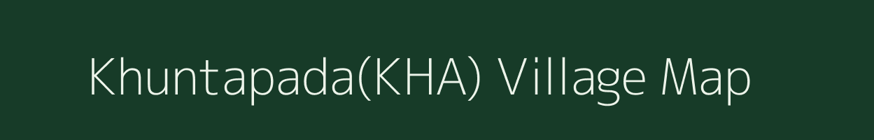 Khuntapada(KHA) village map in Odisha