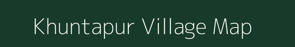 Khuntapur village map in Odisha