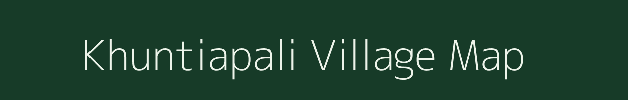 Khuntiapali village map in Odisha
