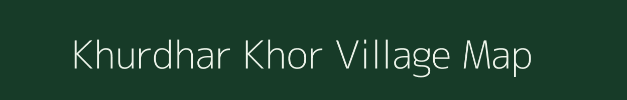 Khurdhar Khor village map in Uttar Pradesh