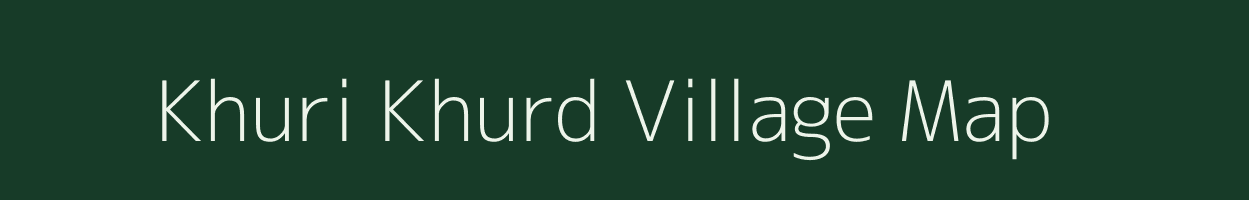 Khuri Khurd village map in Rajasthan