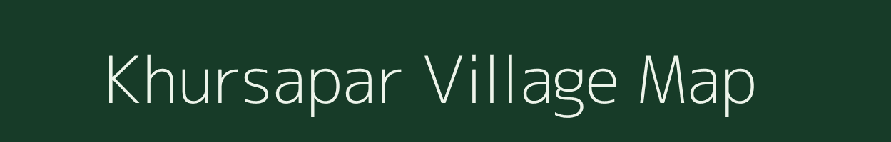 Khursapar village map in Maharashtra