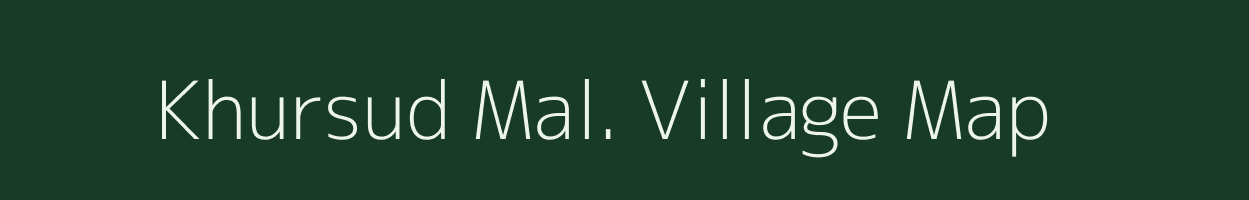 Khursud Mal. village map in Madhya Pradesh