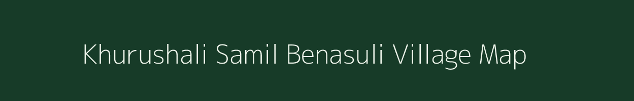Khurushali Samil Benasuli village map in Odisha