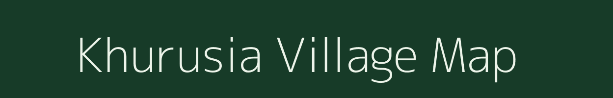 Khurusia village map in Odisha