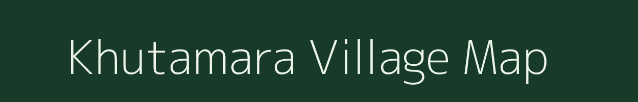 Khutamara village map in West Bengal