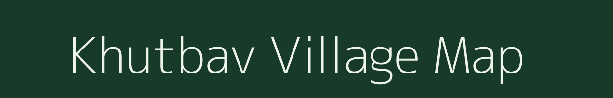 Khutbav village map in Maharashtra