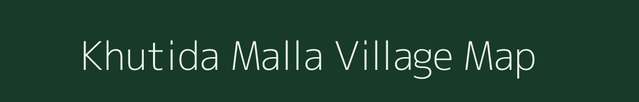 Khutida Malla village map in Uttarakhand