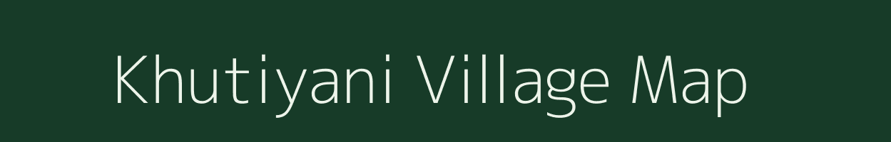 Khutiyani village map in Madhya Pradesh