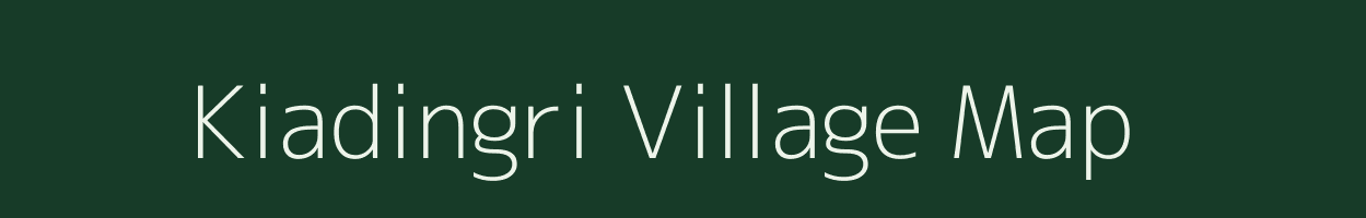 Kiadingri village map in Odisha