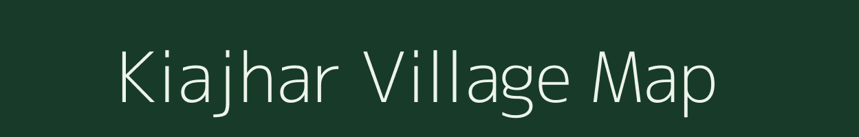 Kiajhar village map in Odisha