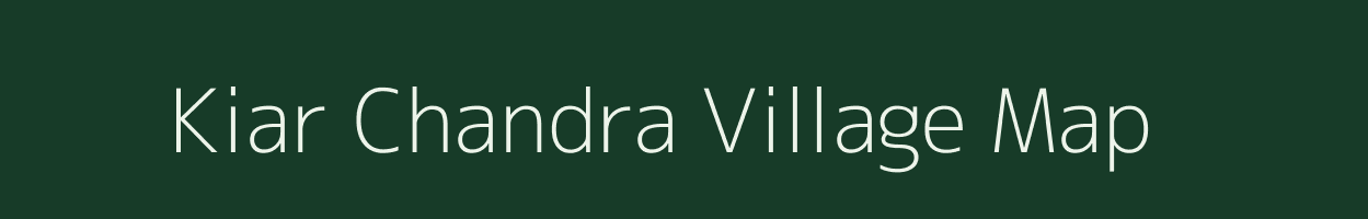 Kiar Chandra village map in West Bengal