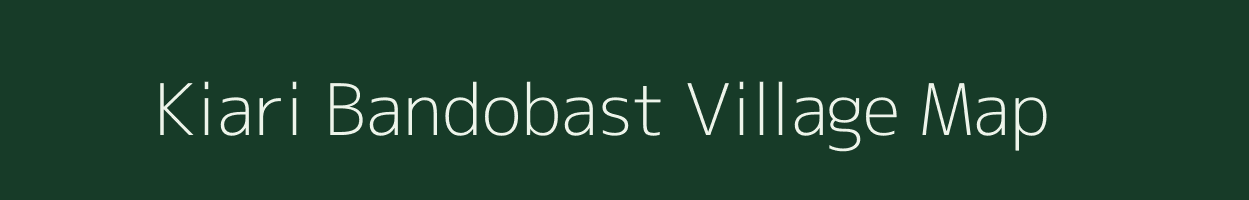 Kiari Bandobast village map in Uttarakhand