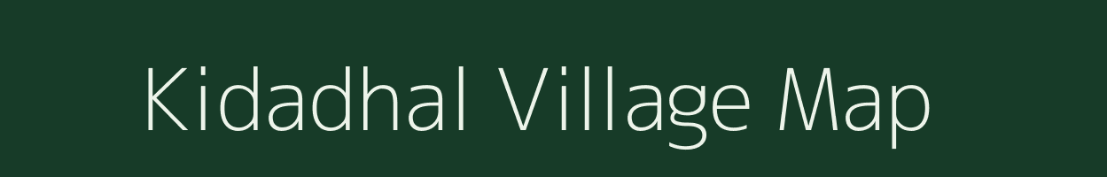 Kidadhal village map in Karnataka