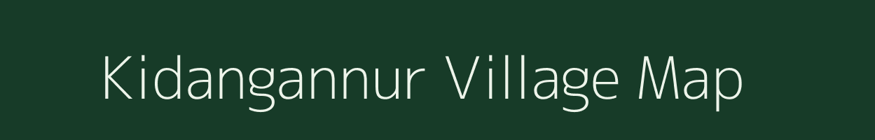 Kidangannur village map in Kerala