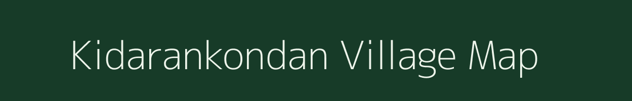 Kidarankondan village map in Tamil Nadu