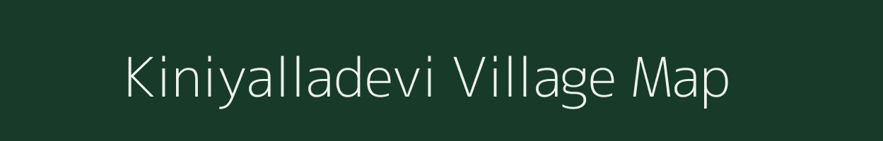 Kiniyalladevi village map in Maharashtra