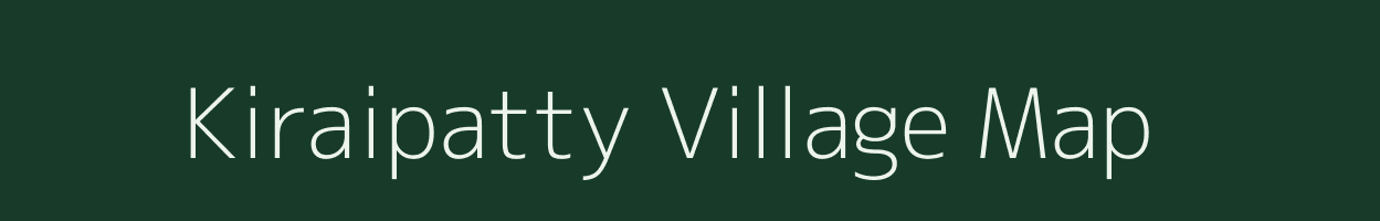 Kiraipatty village map in Tamil Nadu