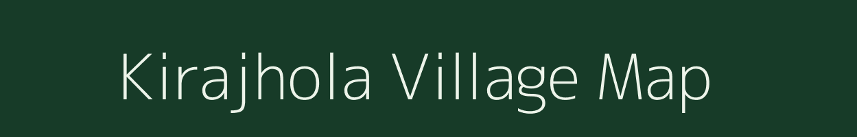 Kirajhola village map in Odisha