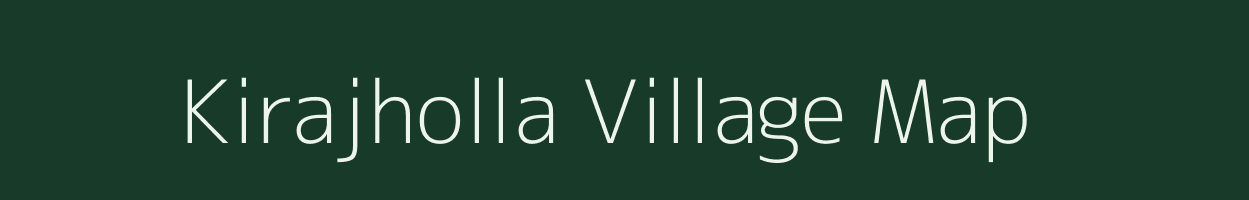 Kirajholla village map in Odisha