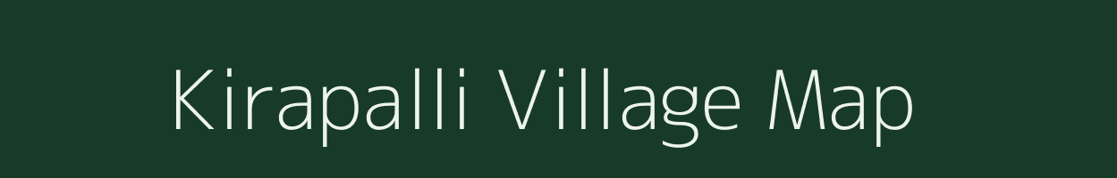 Kirapalli village map in Odisha