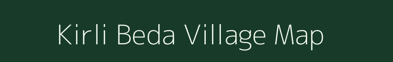 Kirli Beda village map in Odisha