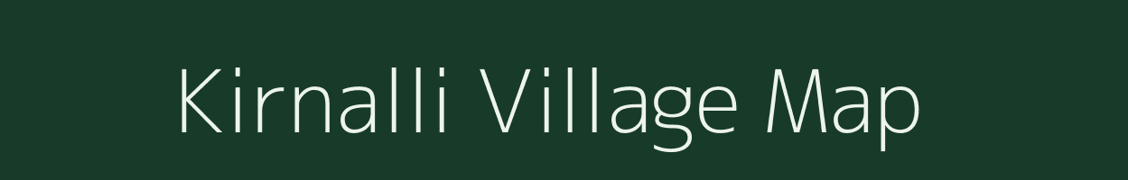 Kirnalli village map in Maharashtra