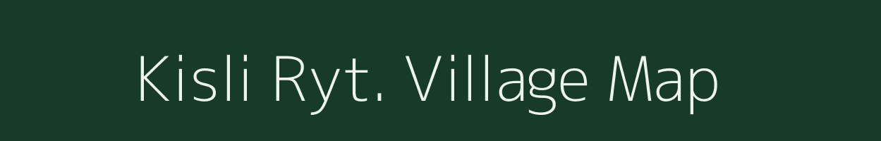 Kisli Ryt. village map in Madhya Pradesh