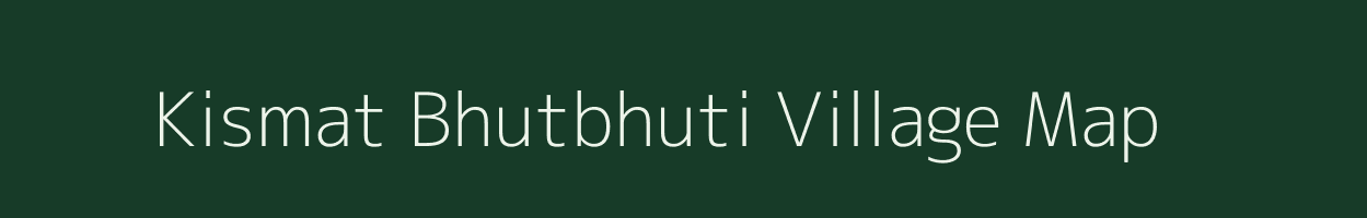 Kismat Bhutbhuti village map in West Bengal
