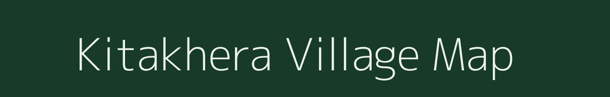 Kitakhera village map in Madhya Pradesh