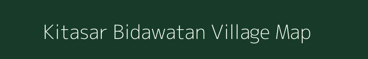Kitasar Bidawatan village map in Rajasthan