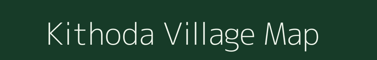 Kithoda village map in Madhya Pradesh