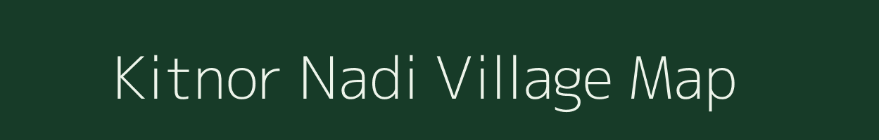 Kitnor Nadi village map in Rajasthan