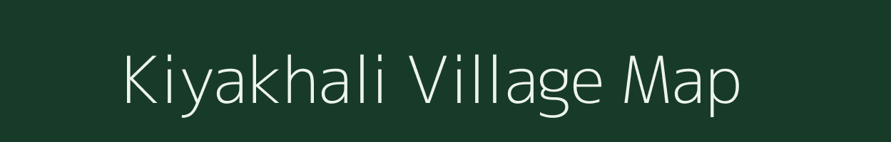 Kiyakhali village map in West Bengal