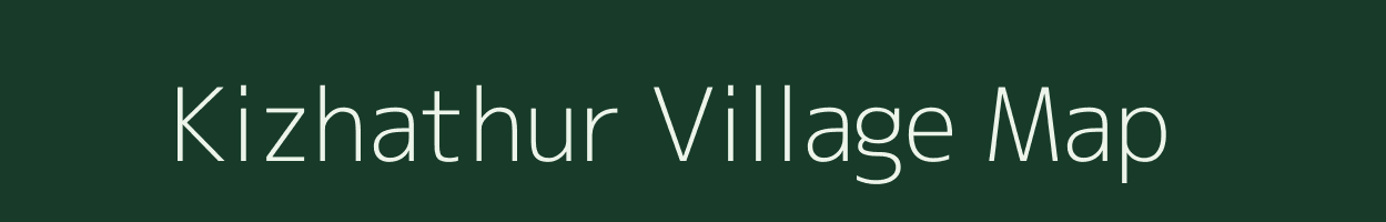 Kizhathur village map in Tamil Nadu