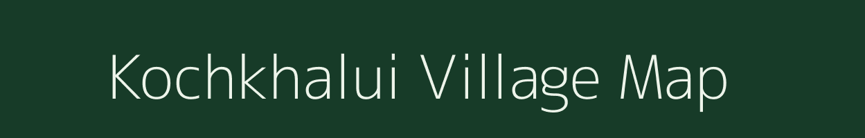 Kochkhalui village map in West Bengal