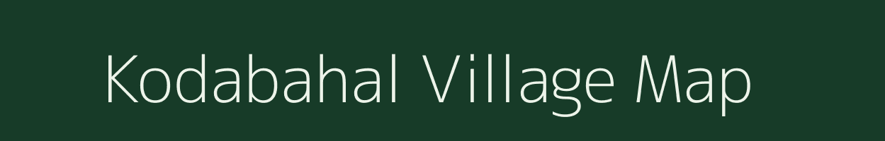 Kodabahal village map in Odisha