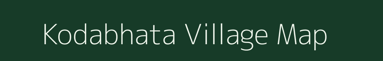 Kodabhata village map in Odisha