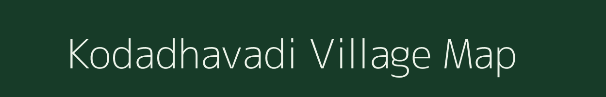 Kodadhavadi village map in Karnataka