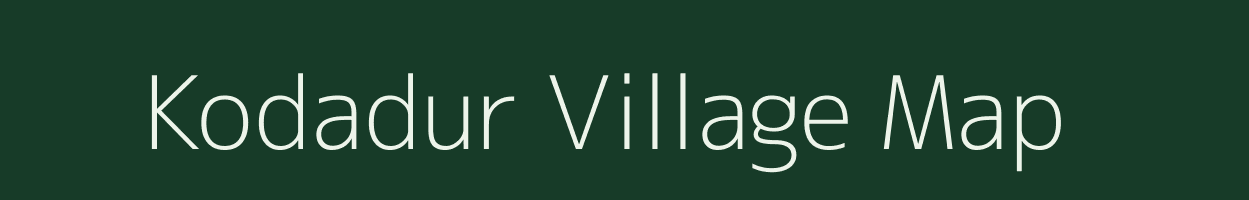 Kodadur village map in Karnataka