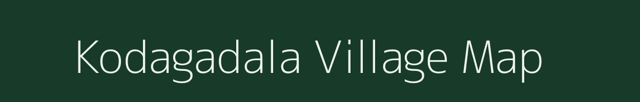 Kodagadala village map in Karnataka