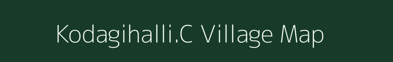 Kodagihalli.C village map in Karnataka